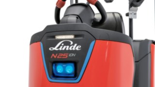 Der BlueSpot™ von Linde Material Handling für die Kommissionierer N20