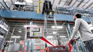 Linde Load Management warnt vor zu schweren Lasten Linde Load Management warnt vor zu schweren Lasten