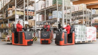 Die neue Generation des Niederhubkommissionierers Linde N20 C Die neue Generation des Niederhubkommissionierers Linde N20 C