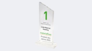 Award in der Kategorie "Stapler und Flurförderzeuge" Award in der Kategorie "Stapler und Flurförderzeuge"