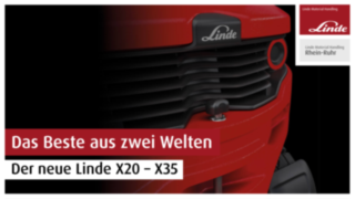 Das Beste aus zwei Welten – der Linde X20 – X35 Das Beste aus zwei Welten – der Linde X20 – X35