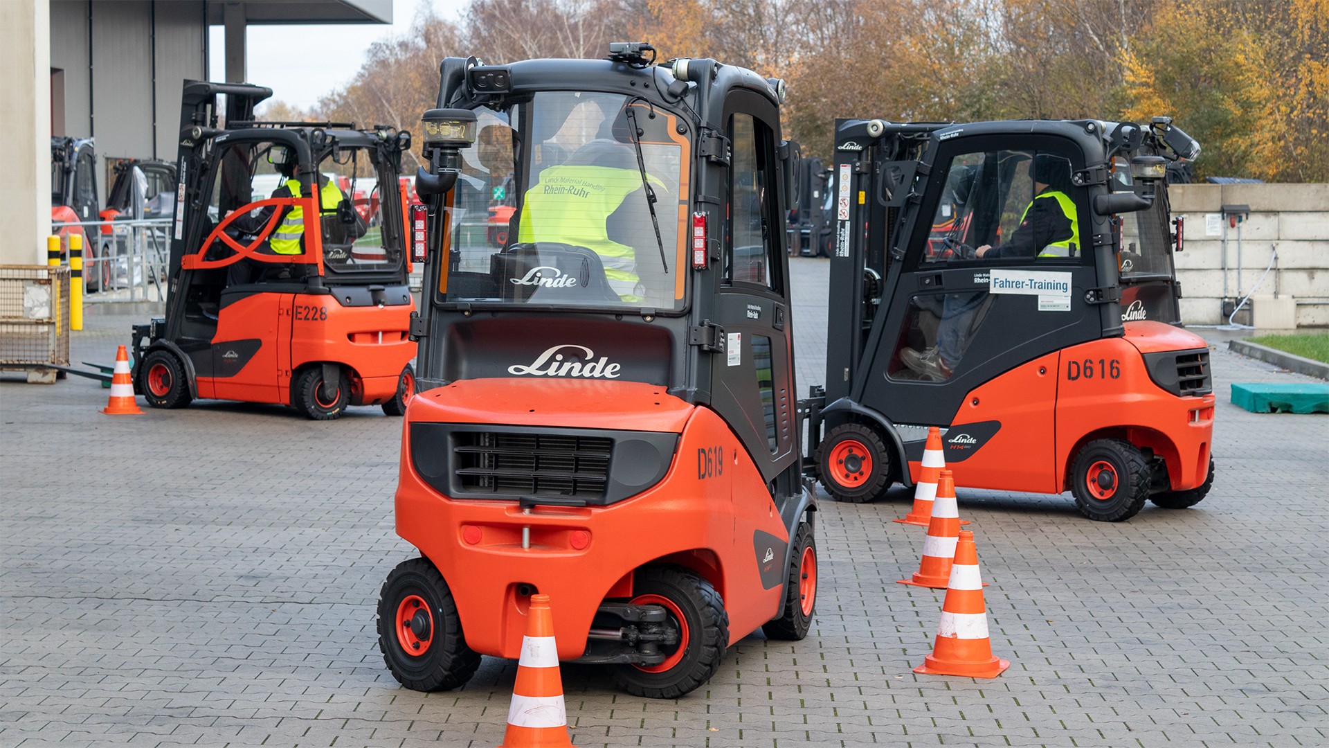 Schulungstermine bei Linde Material Handling RheinRuhr
