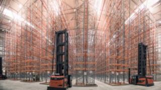 Kombifahrzeuge der K-Serie von Linde im Einsatz bei der KOMSA AG