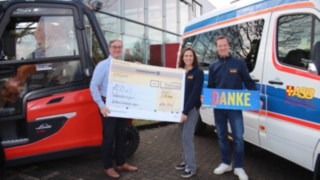 Übergabe Spende ASB